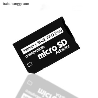 Baishanggrace cho psp series micro sd sdhc tf sang memory stick ms pro duo psp adapter baishanggrace