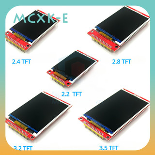 2.2 / 2.4 / 2.8 / 3.2 / 3.5 inch 240x320 spi tft serial port module 5v / 3.3v pcb adapter thẻ micro sd ili9341 màn hình lcd cho arduino