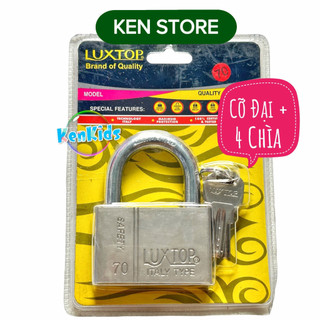Ổ khóa cửa lớn 70mm/60mm cao cấp LUXTOP KEN STORE