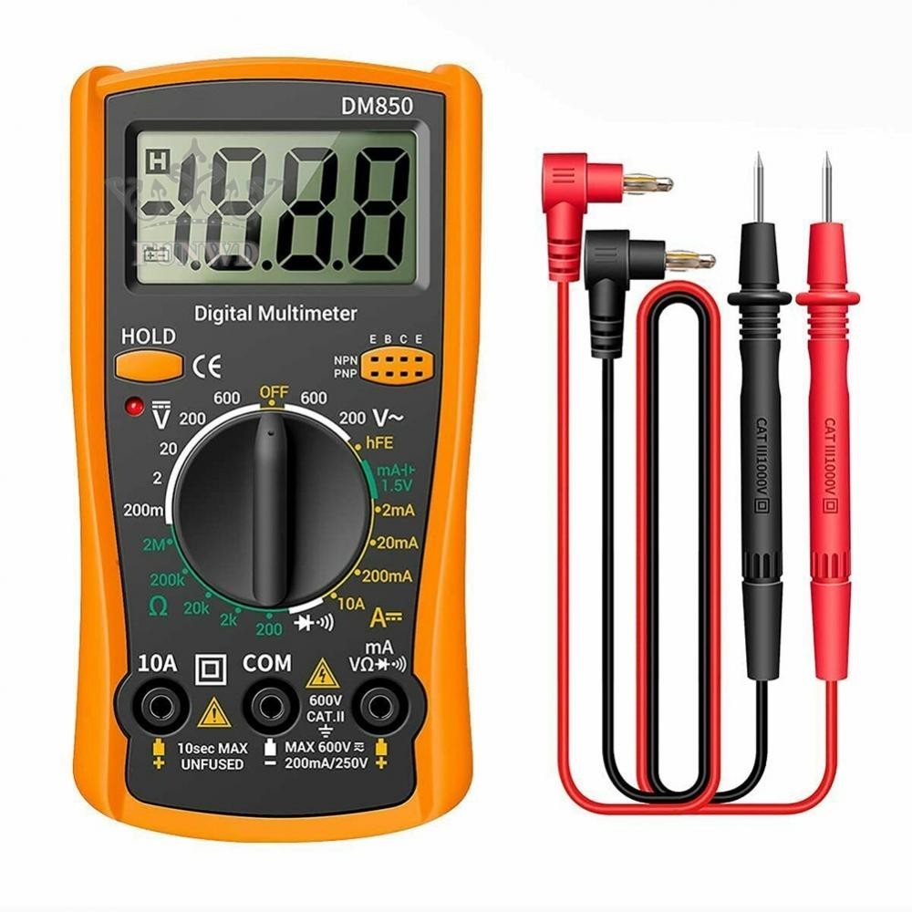 -New In April-Digital Multimeter Kit Ohmmeter Volt Voltmeter ABS AC DC Ammeter DM850[Overseas Products]