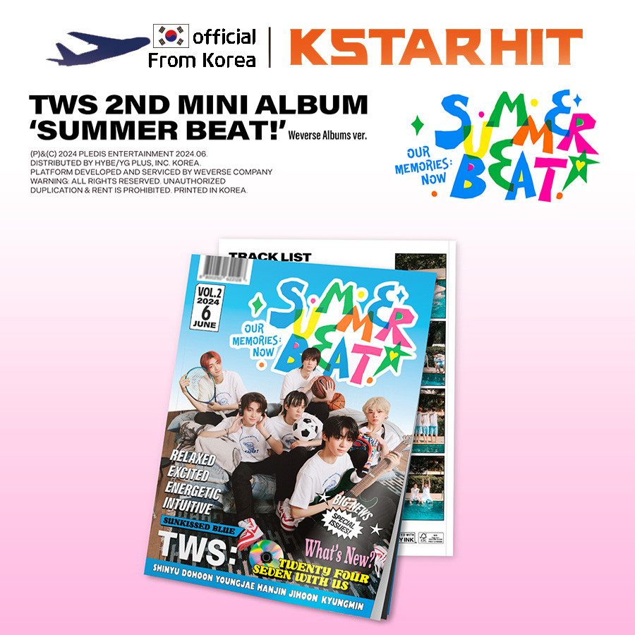 (Weverse Albums ) TWS - SUMMER BEAT (2nd Mini Album)