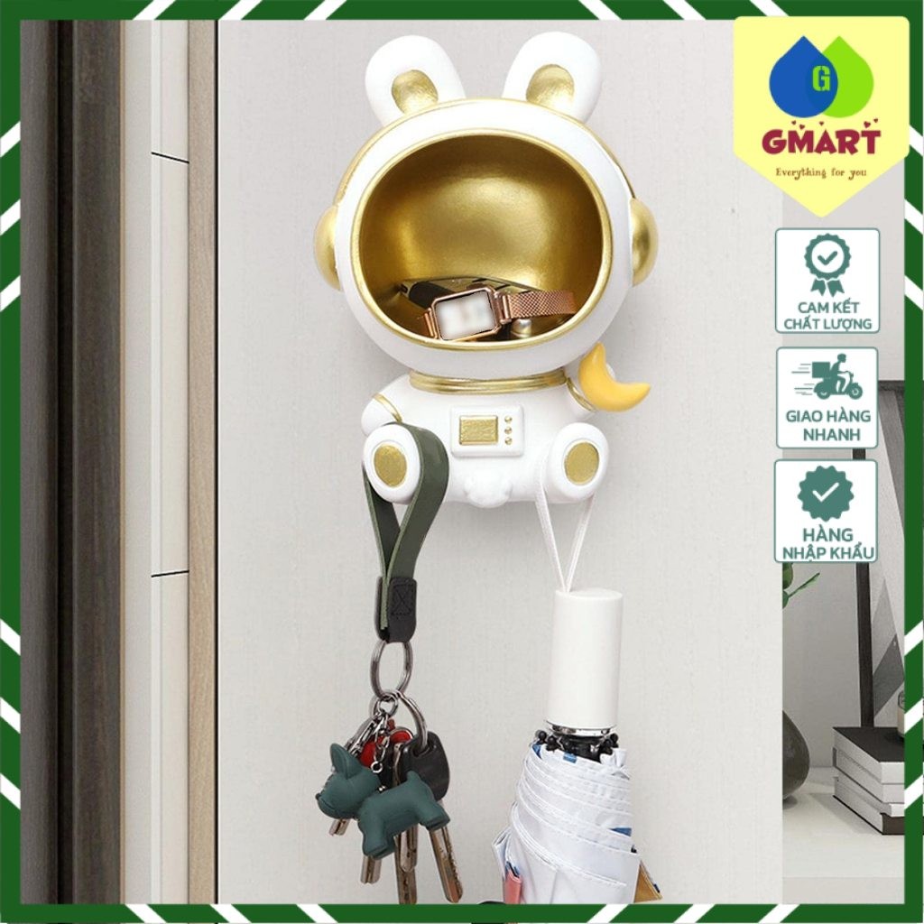 GMart - Hộp Lưu Trữ Phi Hành Gia Bắc Âu – Trang Trí & Tiện Lợi