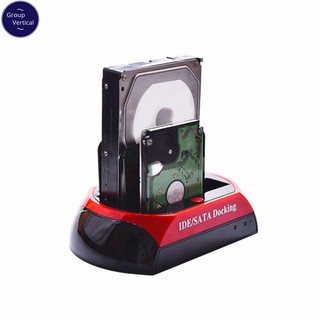 Đế gắn ổ cứng 875d-j hdd kèm khe đọc thẻ cho ổ đĩa cứng sata / ide 2.5 / 3.5 inch