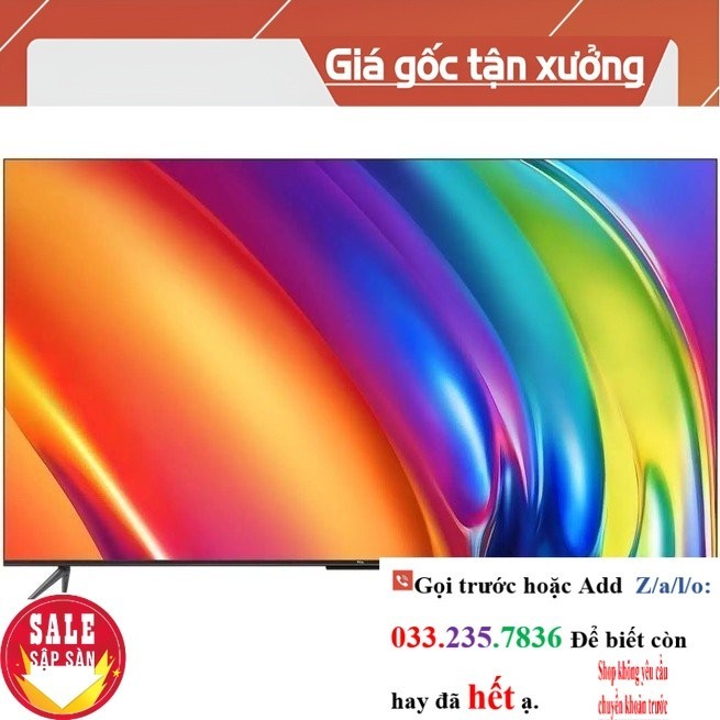 Google Tivi TCL 65P745 4K 65 Inch  