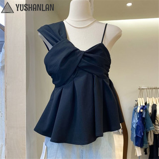 YUSHANLAN áo phông áo thun nữ croptop baby tee Thời trang hàn quốc dramatic cổ điển thông thường tráng lệ WBX2410TAJ 5Z240201