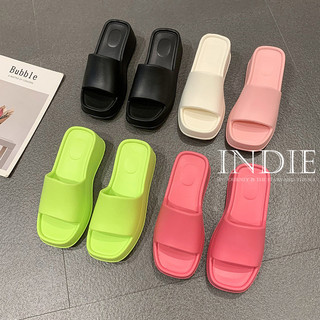INDIE dép cross dép kiểu nữ đi chơi Cá tính Thoải mái Chất lượng cao Tiện lợi FYT24101NL 6Z240204