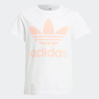 adidas Phong cách sống Áo Thun Ba Lá Trẻ em trắng H35618