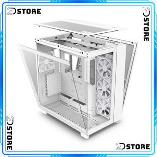 Vỏ case máy tính NZXT H9 Elite White(Mid Tower/Màu Trắng)