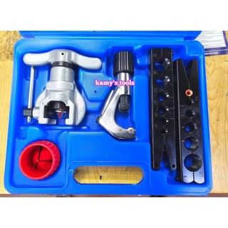Bộ lã ống đồng lệch tâm 2 kẹp lã tự động loe ống đồng CT-808F