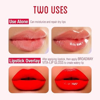 Son bóng dưỡng ẩm mềm môi Ruby Kiss Broadway Lip Gloss