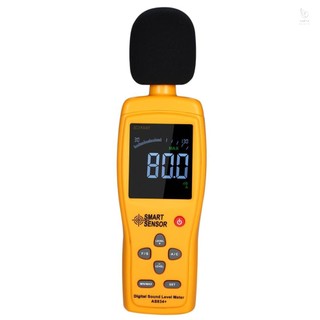 Cảm biến thông minh as834 + máy đo mức âm thanh kỹ thuật số máy đo độ ồn kỹ thuật số máy đo mức âm thanh lcd 30-130db dụng cụ đo âm lượng tiếng ồn máy kiểm tra giám sát decibel