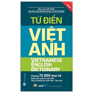 Sách - từ điển việt - anh 75.000 từ