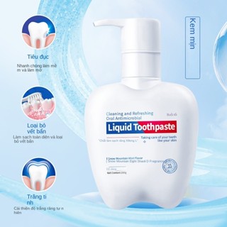 Kem Đánh Răng Dạng Lỏng Liquid Toothpaste Giúp Răng Trắng Sáng