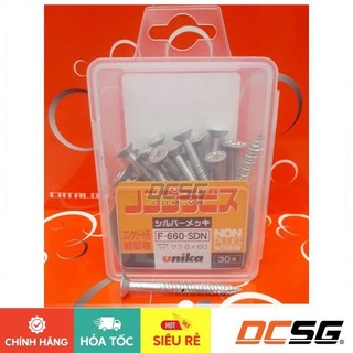 Ốc vít bắt tường, bê tông đầu bằng Unika mã F | DCSG