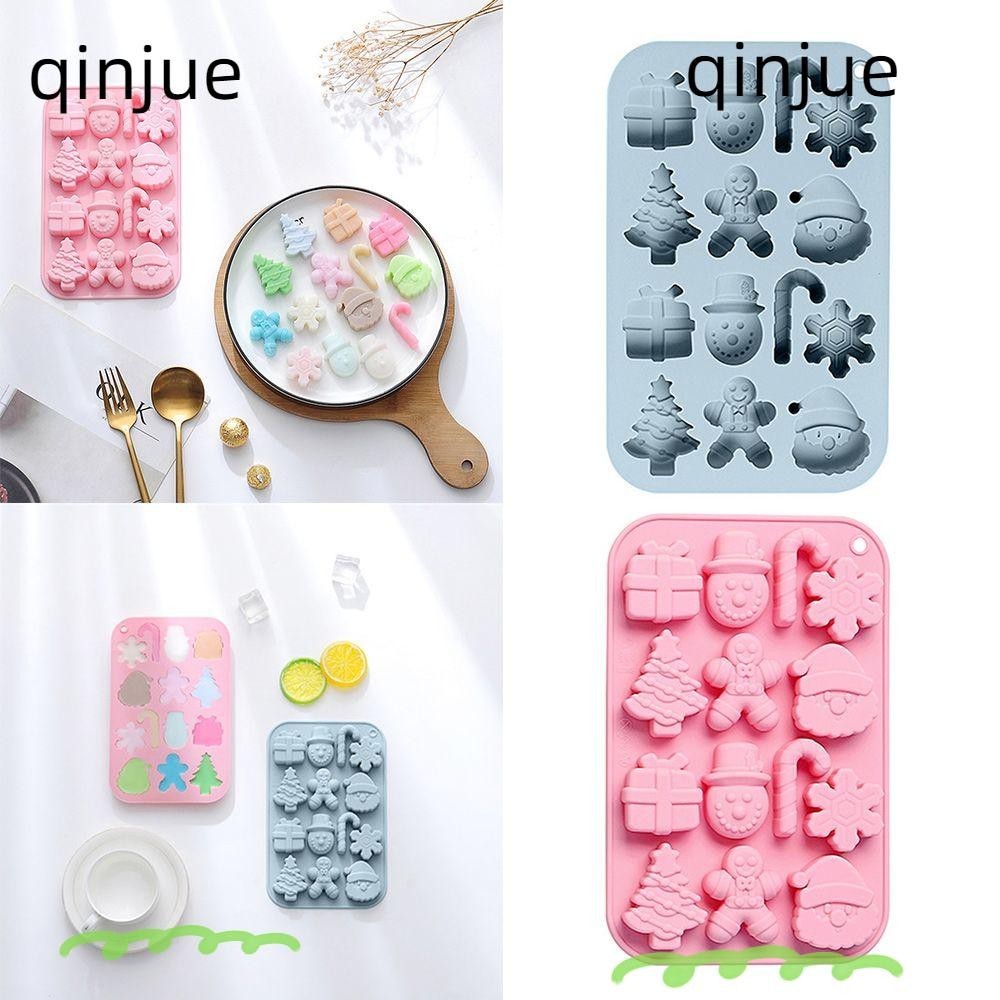 Khuôn Silicone Làm Bánh / Sô Cô La Chủ Đề Giáng Sinh