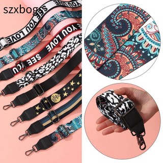 szxbogs Túi Thời Trang Dây Đeo Nữ Nylon Màu Túi Xách Thắt Lưng Túi Phụ Kiện Thay Thế Rộng Có Thể Điều Chỉnh Dây Đeo Vai