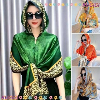 Khăn Turban Hồi giáo KUGI, thoáng khí có khóa Mũ Baotou, Mũ Hijab mềm chống nắng thời trang dành cho nữ
