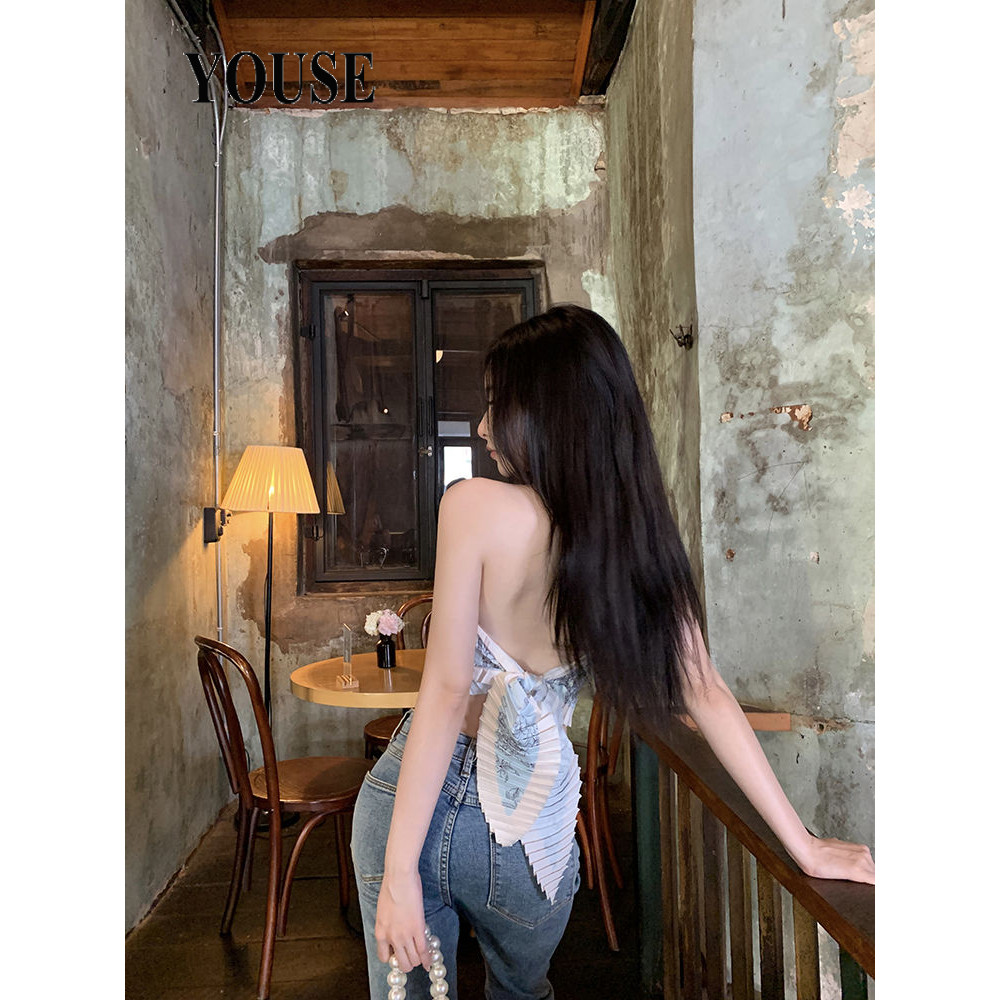 YOUSE Áo Sơ Mi áo sơ mi nữ áo kiểu hàn quốc dramatic Định hình xu hướng Tinh tế Tối giản WCS2430MR5 12Z240322 | BigBuy360 - bigbuy360.vn