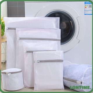 Túi Lưới Giặt Đồ Có Khóa Kéo