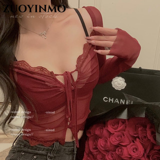 ZUOYINMO áo phông áo thun nữ croptop baby tee phổ biến Fashion thời trang Cute WCS2430XD0 13Z240330