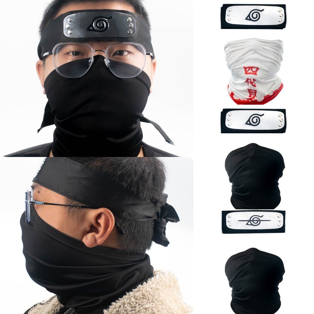 Mặt nạ cosplay Kakashi Naruto style Akatsuki đỏ - bền đẹp cho fan