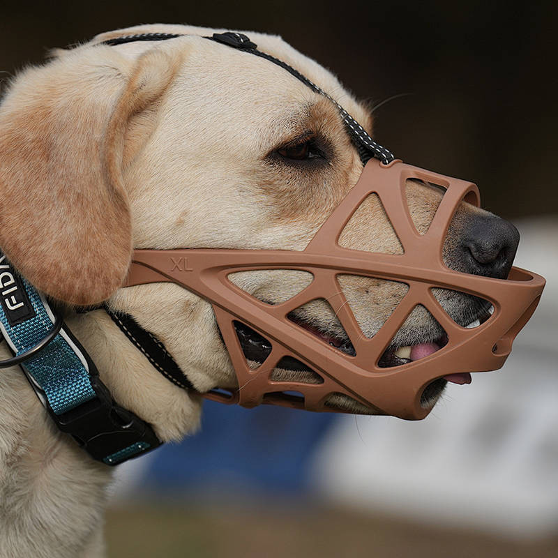 Dog Muzzle Anti-Bite Anti-Eating Mask Small Medium and Large Dog Golden Retriever Labrador Horse Dog