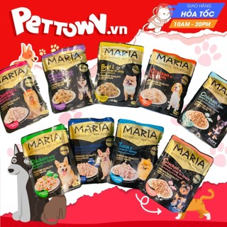 Pate cho chó cao cấp Maria gói 70g