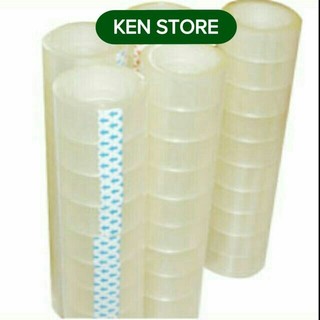 2 cuộn băng keo trong nhỏ 1,8F KEN STORE