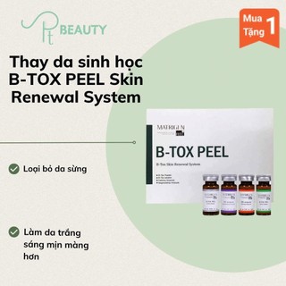 Matrigen B-Tox Peel Peel Da Sinh Học Vi Tảo Hàn Quốc 4 MÀU
