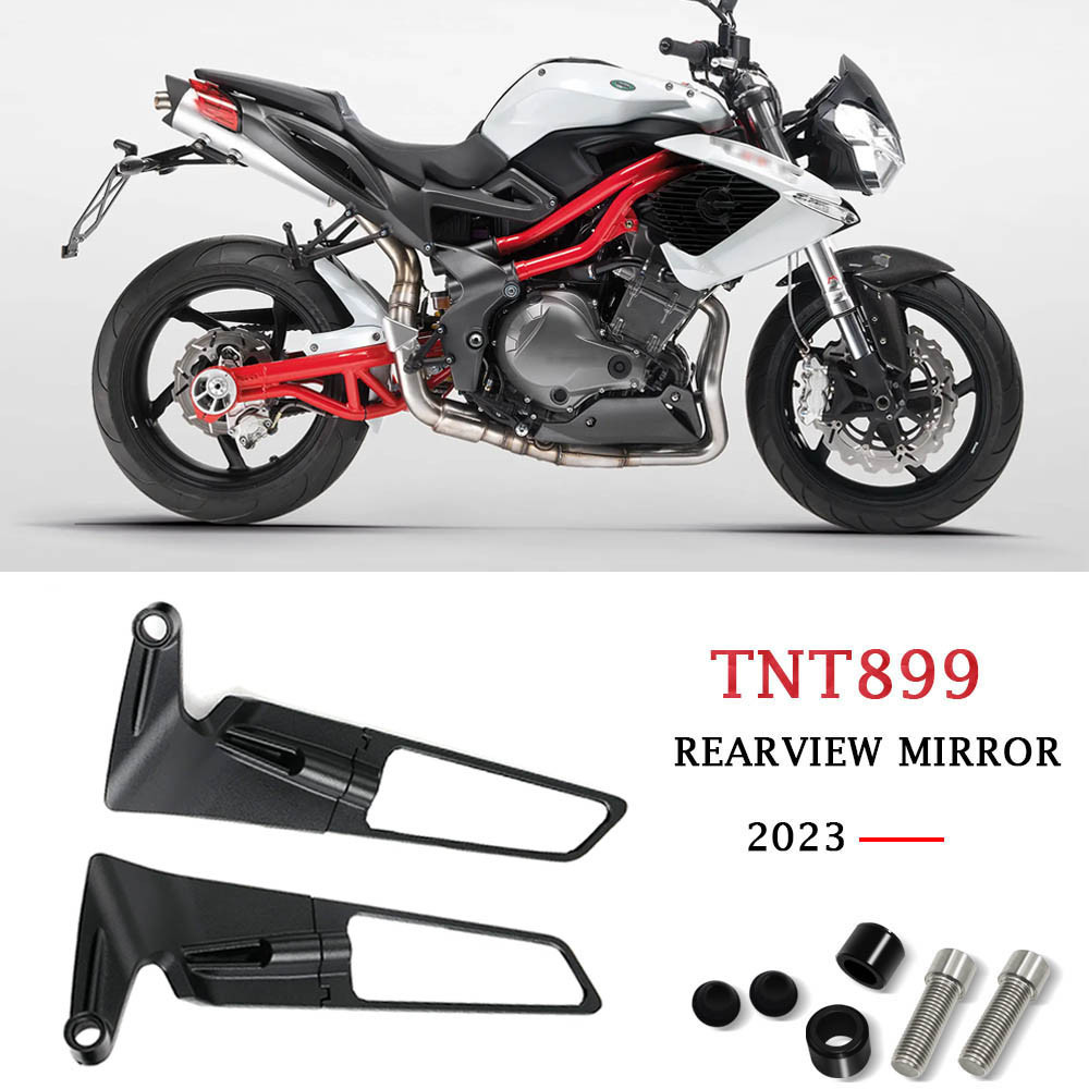 Dành Cho Benelli tnt899 2023- Phụ Kiện Xe Máy Gương Chiếu Hậu Có Thể Điều Chỉnh Cánh Bên Gương tnt899