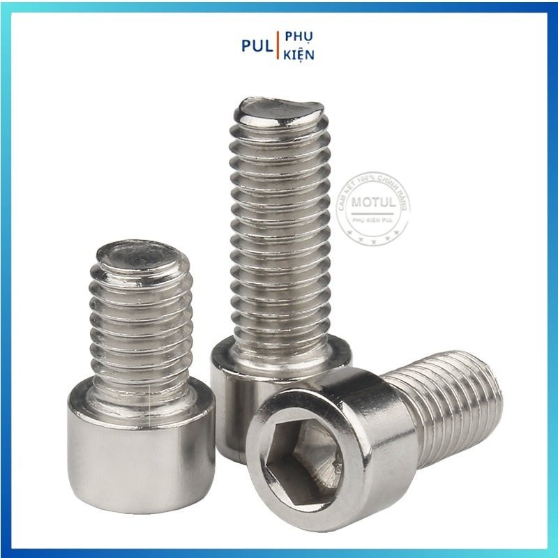Ốc lục giác chìm 10li 8li đầu trụ dùng lắp ráp sửa chữa
