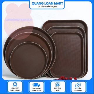 Khay nhựa chống trượt phục vụ cao cấp đủ size