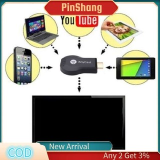 Pinshang 1080p anycast wifi hiển thị thu 2.4g hdmi dlna airplay miracast tv dongle