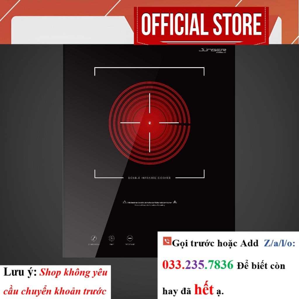 Bếp hồng ngoại đơn Junger MT-92 Công suất 2200W <SALE<
