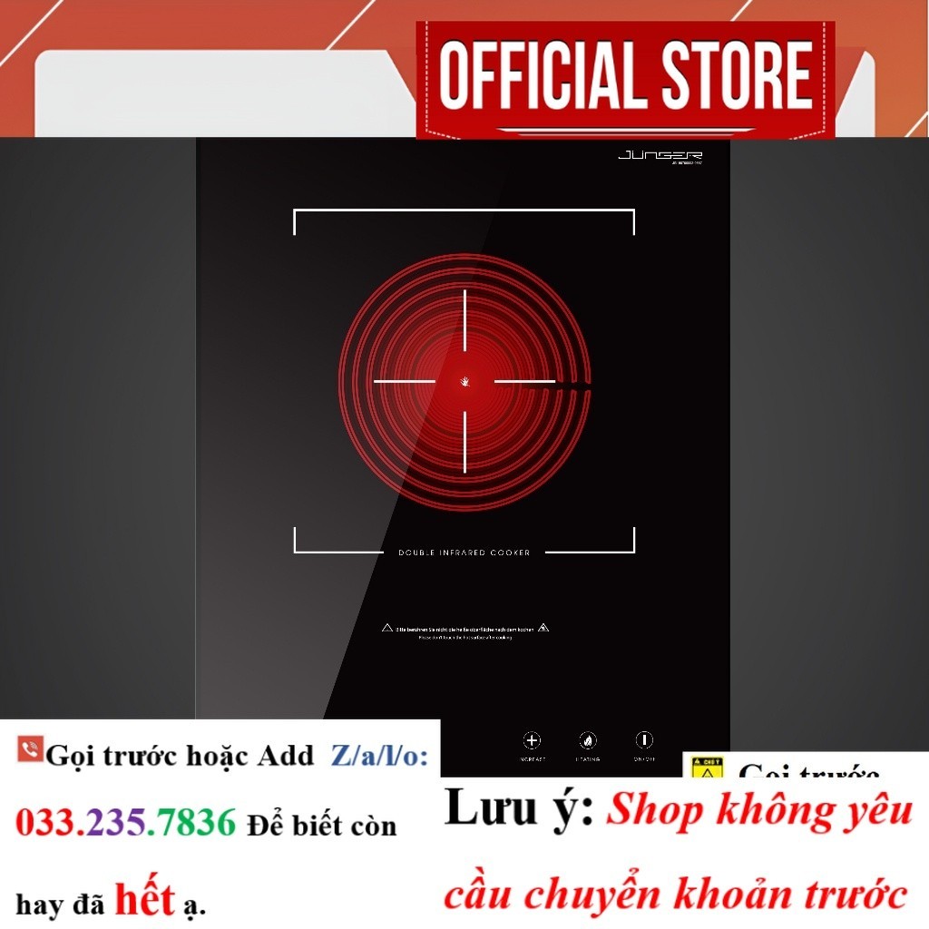 Bếp hồng ngoại đơn Junger MT-92 Công suất 2200W <SAle>