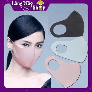 (Xả kho Sale Sập Sàn) Khẩu trang vải Su chất Thun Poly 2 da Cao Cấp Chuẩn Loại 1 (Combo 1 bịch 10 cái Nhiều màu)