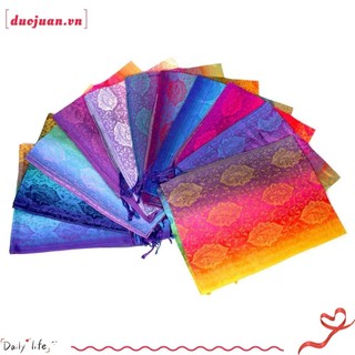 Khăn lụa DUOJUAN, Khăn choàng đi biển tua rua Cotton, Khăn trùm đầu cổ điển thoáng khí Paisley dành cho nữ
