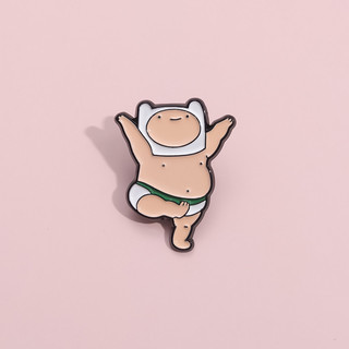 Dễ thương men chân trâm cài hoạt hình vui nhộn trâm huy hiệu trang sức quà tặng