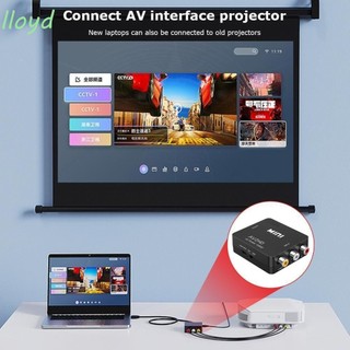 Bộ chuyển đổi lloyd av sang hdmi, cáp kết nối av sang hdmi bộ chuyển đổi video av sang hdmi, đầu vào av hd 1080p rca sang hdmi av cáp video âm thanh av2hdmi cho máy ảnh lcd / dvd / tv / video