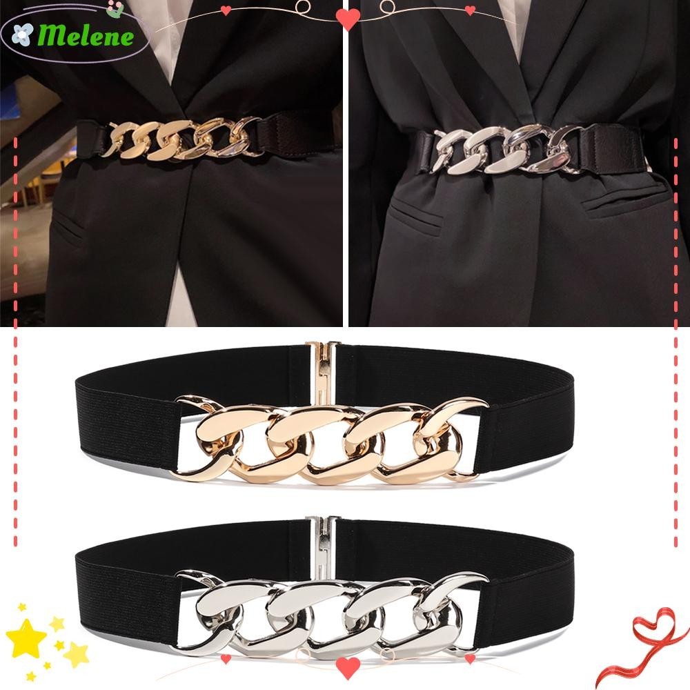 Thắt lưng thun MELENE Thắt lưng nữ thời trang Thắt lưng trang trí