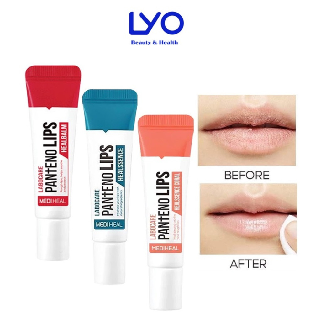 Son Dưỡng Môi Mediheal Labocare Pantenolips Cho Môi Mềm Mịn Hồng Hào Hàn Quốc 10ml