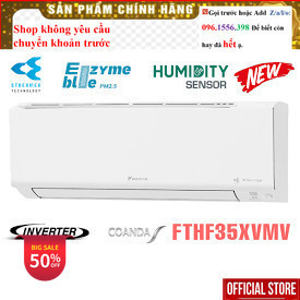 <Rẻ> Điều hòa Daikin 2 chiều 12000BTU inverter FTHF35XVMV