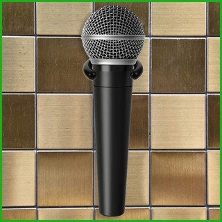 Giá đỡ micro màu đen có dây micro móc treo tường mic đứng cáp giá đỡ micro phụ kiện kẹp tường juavn juavn