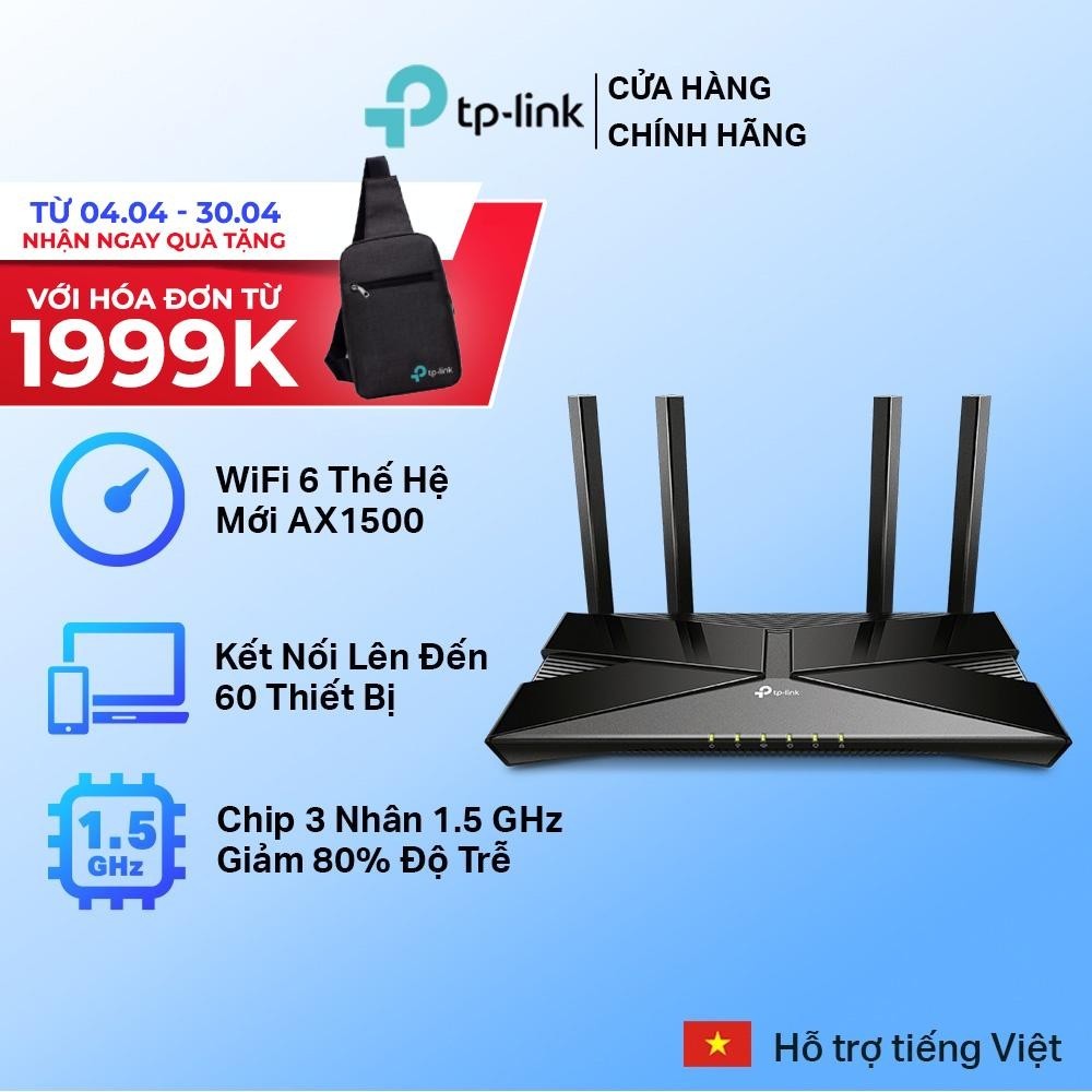 [Hỏa Tốc] Bộ Phát Router Wifi TP-Link Archer AX10 / AX12 / AX23 Wifi 6 Chuẩn AX1500/ AX1800