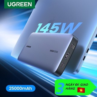 Ugreen 145W Power Bank 25000mAh 20000mAh Di Động PD Sạc Nhanh PowerBank Cho Laptop Notebook Xiaomi 13