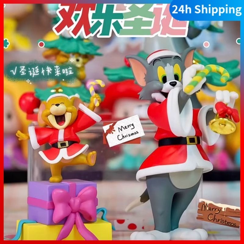 [52toys] Đồ Chơi Mô Hình tom Và jerry Vui Vẻ Giáng Sinh