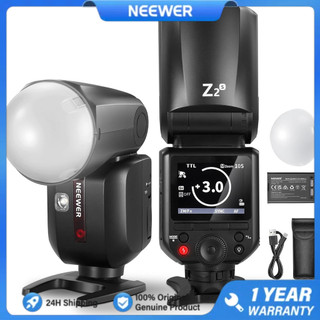 Neewer Z2-S TTL Đầu Tròn Speedlite Cho Sony Với Pin & Khuếch Tán 2600mAh