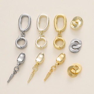 St. kunkka 1 Cái18K Màu Giữ Vòng Cổ Khóa Không Gây Dị Ứng Vòng Cổ Kết Nối Khóa Cho DIY Vòng Tay Vòng Cổ Làm