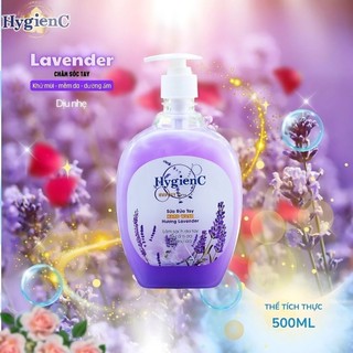 Combo 3 Chai Nước rửa tay HygienC làm sạch tay, khử mùi - 500ml # ! @!