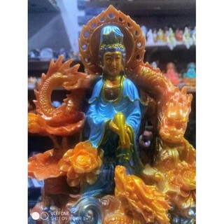 Mẹ quan âm Nam Hải Bồ Tát - Song Long chầu Phật Quan Âm